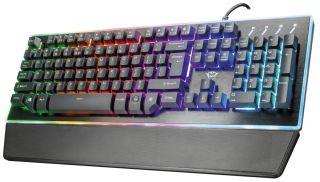 Trust GXT 860 Thura Félmechanikus Gamer Billentyűzet - Angol kiosztás