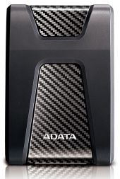 ADATA HD650 2,5" 1TB USB3.2 ütésálló fekete külső winchester - HDD / SSD külső/belső merevlemez