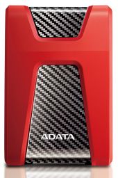 ADATA HD650 2,5" 2TB USB3.2 ütésálló piros külső winchester - HDD / SSD külső/belső merevlemez