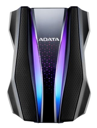 ADATA AHD770G 2,5" 1TB USB3.2 RGB ütés és vízálló fekete külső winchester