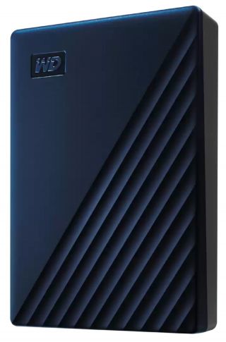 WD My Passport for Mac 5TB USB 3.2 - Fekete