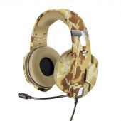 Trust GXT 322D Carus Multiplatform Gaming headset Desert Edition, mikrofonos, gaming, jack