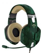 Trust GXT 322C Carus Multiplatform Gaming headset Jungle Edition, mikrofonos, gaming, jack