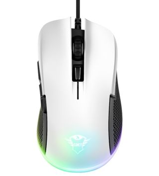 Trust GXT 922W Ybar RGB fehér gaming egér