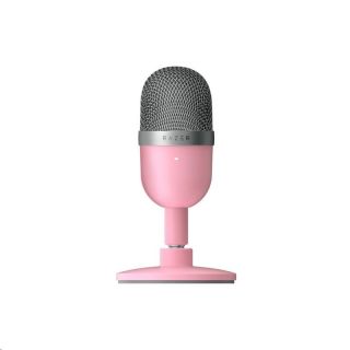 Razer Seiren Mini - Quartz - hordozható streamer mikrofon (rózsaszín)