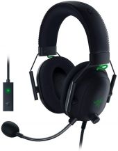 Razer Blackshark V2 gamer headset + USB-s mikrofon erősítő, mikrofonos, gaming, USB, jack