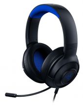 Razer Kraken X for Console fekete-kék gaming headset, mikrofonos, gaming, jack