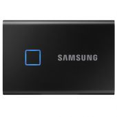 Samsung 1000GB USB 3.2 (MU-PC1T0K/WW) Fekete ujjlenyomatolvasós T7 Touch külső SSD - HDD / SSD külső/belső merevlemez