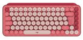 LOGITECH POP Keys Vezeték nélküli Mechanikus Billentyűzet Emoji Gombokkal - Angol kiosztás, USB, világítós, mechanikus, vezeték nélküli, wireless