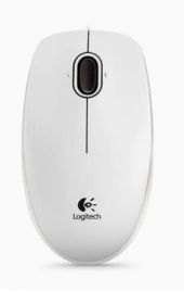 Logitech B100 Optikai USB-s Egér - Fehér - Egerek