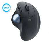 Logitech Ergo M575 Vezeték nélküli hanyattegér - grafit - Egerek