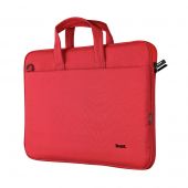 Trust Bologna Slim Eco 16" notebook táska - Piros - Laptop táskák