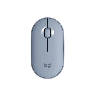 Logitech Pebble M350 Vezeték nélküli Egér - Kékesszürke