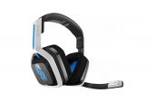Logitech Astro A20 - PS4/PS5 - Kék - Vezeték Nélküli Gaming Fejhallgató, mikrofonos, gaming, USB