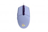 Logitech G203 LIGHTSYNC - Lila - Gaming Egér - 1 év garancia - Egerek