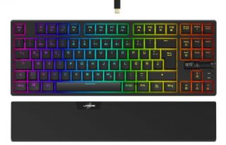 Hama uRage M3chanical Exodus 860 TKL (Blue Switch) RGB LED Gaming Billentyűzet