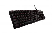 Logitech G413 Mechanikus Gamer Billentyűzet - Angol kiosztás, USB, gaming, világítós, mechanikus, +egér