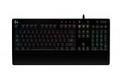Logitech G213 Prodigy Gamer Billentyűzet - Angol kiosztás, gaming, világítós, mechanikus, RGB