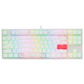 Ducky ONE 2 TKL MX Red White Gaming Billentyűzet, gaming, mechanikus, RGB, +egér