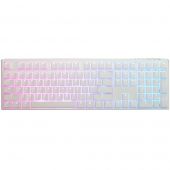 Ducky ONE 3 Full Size MX Clear RGB Premium White Gaming Billentyűzet - Magyar Kiosztás! - 2 év garancia - Billentyűzetek