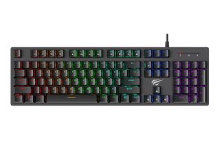Havit KB858L - RGB Mechanikus Gaming Billentyűzet (Angol Kiosztás)