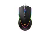 Havit MS1017 - Fekete - RGB Gaming Egér, világítós, gaming