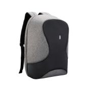 TOO 15,6" lopásbiztos/vízálló/USB portos szürke hátizsák - Laptop táskák