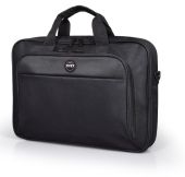 Port Designs HANOI II CLAMSHELL 13-14" fekete táska - Laptop táskák