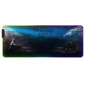 Konix Drakkar Hetland RGB XL Gamer Egérpad - színes - 3 év garancia - Egérpadok
