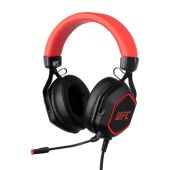 Konix UFC 7.1 Vezetékes Gaming Headset - Fekete-Piros - Headset