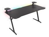 Genesis Holm 510 Gamer asztal RGB világítással - Fekete - Gaming szék / asztal / szőnyeg