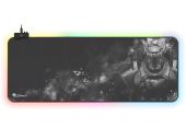 Genesis Boron 500 "XXL" - fekete-szürke - RGB Gaming Egérpad - 2 év garancia - Egérpadok