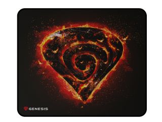 Genesis Carbon 500 M Fire Gamer egérpad - fekete