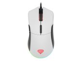 Genesis Krypton 290 Gamer egér - Fehér, világítós, gamer