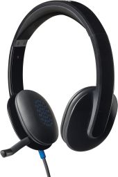 Logitech H540 Mikrofonos USB headset - fekete - Headset