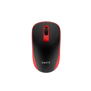 Havit MS626GT Vezetéknélküli egér - Fekete - Piros