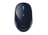 Havit MS76GT plus Vezetéknélküli Egér - Kék, vezeték nélküli, wireless, optikai