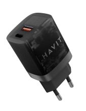 Havit UC303 Mobile series GaN - 30W Utazó töltő - Fekete - Töltők, adapterek, kábelek