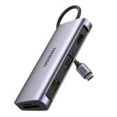 Ugreen 80133 10 az 1-ben USB-C Hub - Dokkoló / Kártyaolvasó / USB Hub
