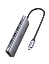 Ugreen 70495 5 az 1-ben USB Hub - Dokkoló / Kártyaolvasó / USB Hub