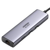 Ugreen 90568 5 az 1-ben USB Hub - Dokkoló / Kártyaolvasó / USB Hub