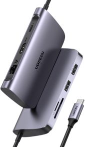 Ugreen 50852 7 az 1-ben USB-C Dokkoló - Dokkoló / Kártyaolvasó / USB Hub