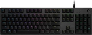 Logitech G512 CARBON GX RED CARBON Mechanikus Gamer Billentyűzet - Angol kiosztás