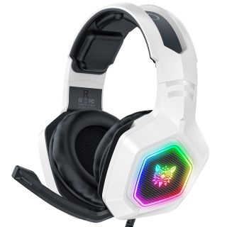 Onikuma K10 RGB Gaming headset - Fehér