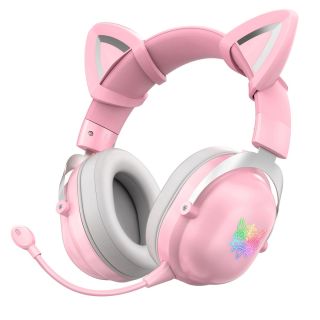Onikuma B20 Gaming headset - Pink - Cicafüles