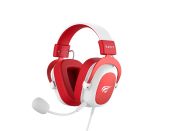 Havit H2002D Gaming Fejhallgató - Fehér-Piros - Headset