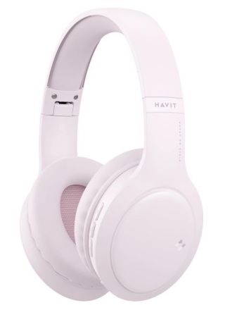Havit H633BT Vezeték nélküli Bluetooth fejhallgató - Pink