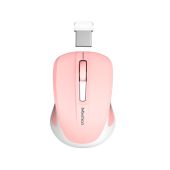 Meetion MiniGo 2.4 Ghz Pink Wireless Egér - Egerek