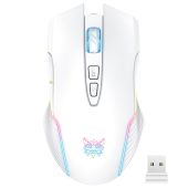 Onikuma CW905 2.4G Vezeték nélküli Gaming egér - Fehér - Egerek