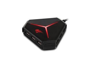 Havit H95 USB HUB - Fekete